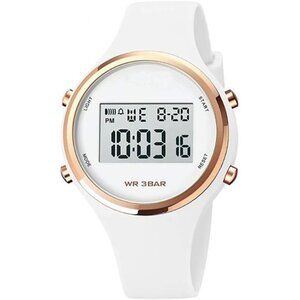 Outdoor Sport Watches Alarm Clock 5Bar Waterproof LED Digital Watch
